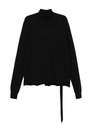 Rick Owens DRKSHDW double funnel-neck sweatshirt - Black