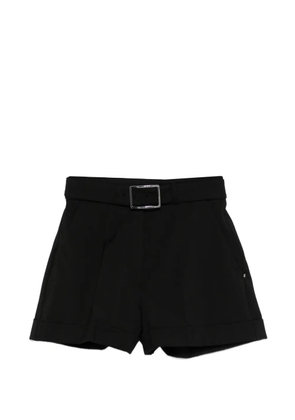 Sportmax belted shorts - Black