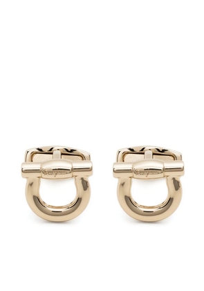 Ferragamo Gancini brass cufflinks - Gold