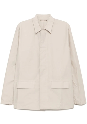 Rier cotton shirt jacket - Grey