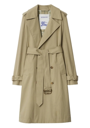 Burberry long-length trench coat - Neutrals