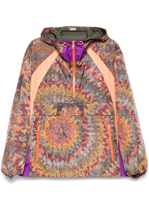 KHOKI graphic-print hoodie - Purple