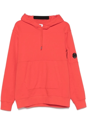C.P. Company Lens-detailed hoodie - Red
