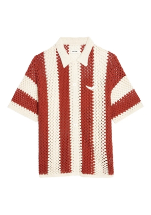 Zadig&Voltaire crochet-knit cardigan - Red