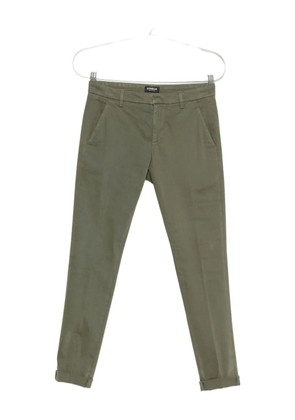 DONDUP cotton trousers - Green
