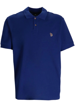 PS Paul Smith Zebra polo shirt - Blue