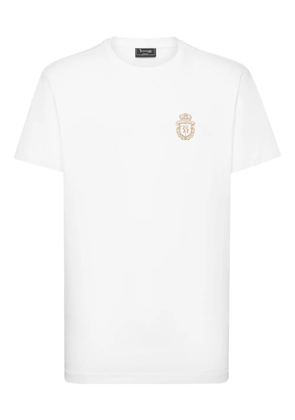 Billionaire Crest round-neck T-shirt - White