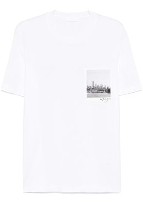 Helmut Lang Skyline Postcard T-shirt - White