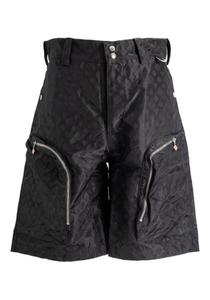 Casablanca zip shorts - Black