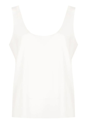 Osklen scoop-neck sleeveless tank top - White