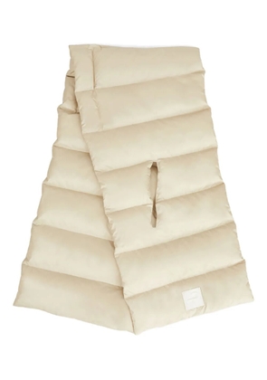 Common Leisure padded scarf - Neutrals