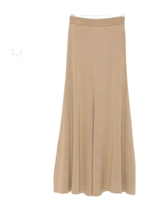 TOVE Thora midi skirt - Brown