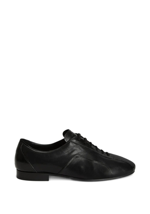 Jil Sander leather Oxford shoes - Black