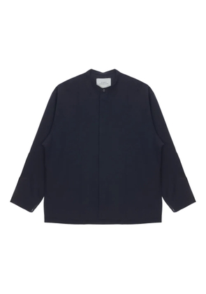 Studio Nicholson Karst grandad-collar shirt - Blue