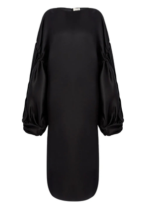 KHAITE Zelma silk maxi dress - Black