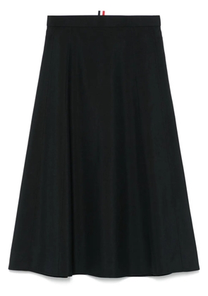 Thom Browne school A-line skirt - 001 BLACK