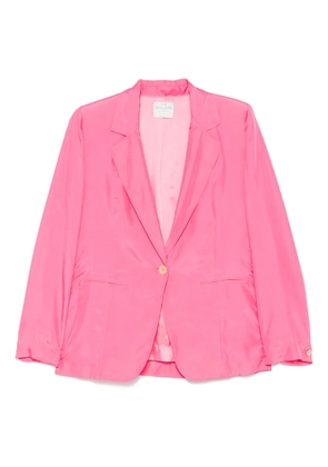 Forte Forte silk blazer - Pink