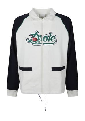 Drôle De Monsieur Drôle-embroidered jacket - White