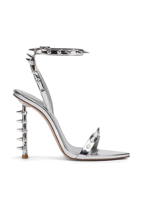 Le Silla Jagger 120mm spiked sandals - Grey