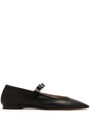 Le Monde Beryl buckle-fastening leather Mary Janes - Black