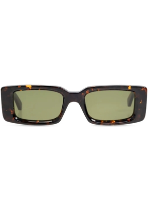 Off-White Eyewear Arthur sunglasses - Brown