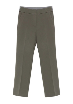 Peserico flat-front side-pocket trousers - Grey