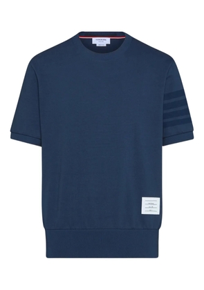 Thom Browne 4-Bar crew-neck T-shirt - Blue