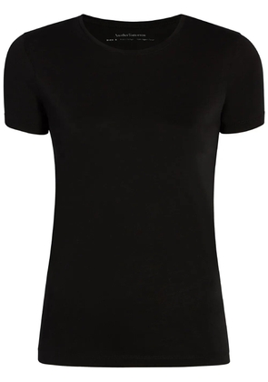 Another Tomorrow crew-neck organic cotton T-shirt - Black