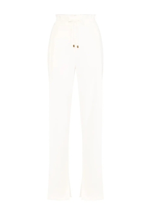 Elisabetta Franchi high-rise trousers - White