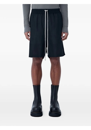 Rick Owens elasticated drawstring shorts - Black