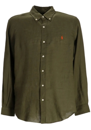 Polo Ralph Lauren button-down linen shirt - Green