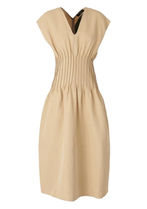 Fabiana Filippi fitted-waist dress - Neutrals