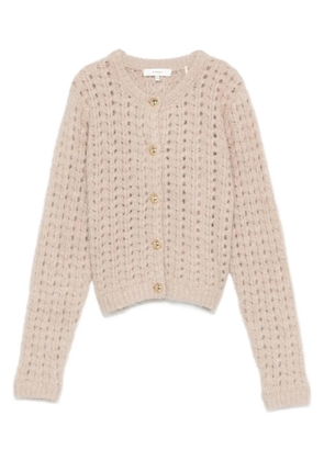FRAME cable-knit cardigan - Neutrals