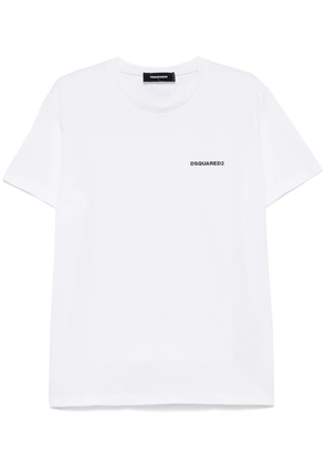 DSQUARED2 rubberised logo-print T-shirt - White