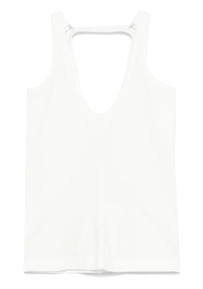 MM6 Maison Margiela strap-detail tank top - White