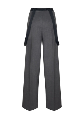 DONDUP Tecla suspenders trousers - Grey