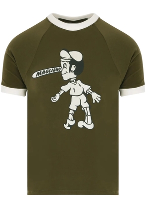 Magliano logo-print T-shirt - Green