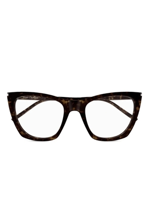 Saint Laurent Eyewear Kate glasses - Brown