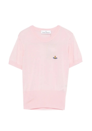 Vivienne Westwood Bea short-sleeve sweater - Pink