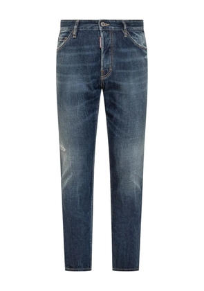 DSQUARED2 Cool Guy faded distressed jeans - Blue