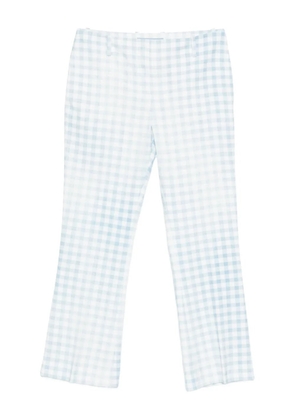 Ermanno Scervino gingham trousers - Blue