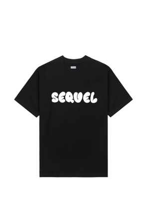 sequel logo-print T-shirt - Black