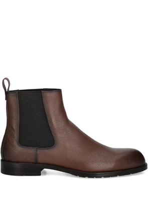BOSS pull-tab boots - Brown