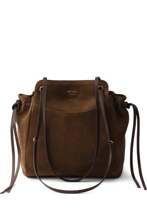 Prada medium Carry tote bag - Brown