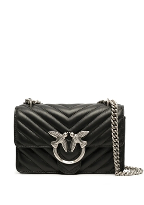 PINKO Lovebird quilted shoulder bag - Black