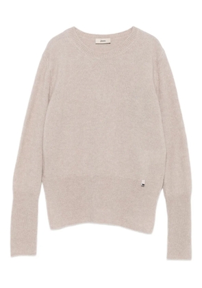 Herno round-neck sweater - Neutrals