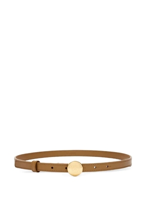 LOEWE pebble leather belt - Neutrals