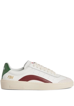 DSQUARED2 leather sneakers - White