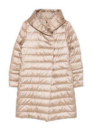 Max Mara padded long coat - Neutrals