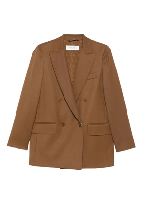 Max Mara double-breasted blazer - Brown